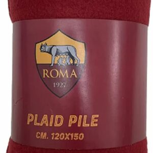 Plaid in Pile 120x150 ROMA prodotto ufficiale NUOVO , 100% poliestere