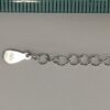 Bracciale tennis in argento rodiato con zircone bianco 2 mm - immagine 2
