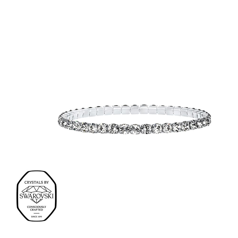 Bracciale Tennis Stile - Cristalli Swarovski Elegante e Brillante per Donna